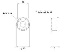他の写真1: グリップロックナットM6（ピッチ1.0）