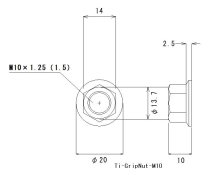 他の写真1: グリップロックナットM10（ピッチ1.5）